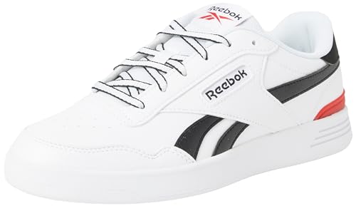 Reebok Unisex Court Advance Clip Sneaker, FTWR White Black Vector Red, 37.5 EU von Reebok