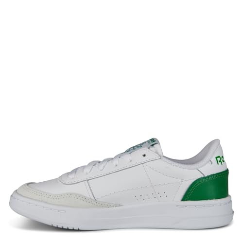 Reebok Unisex Court Peak Sneaker, FTWR White Pure Grey 1 Glen Green, 40.5 EU von Reebok