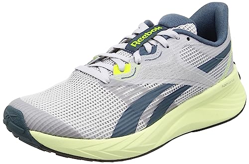 Reebok Unisex Energen Tech Plus Sneaker, LGH Solid Grey Hoops Blue F23 Laser Lime F23, 39 EU von Reebok