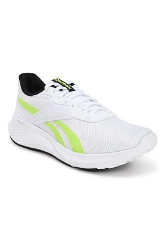 Reebok Unisex Energen Tech Sneaker, FTWR White Black Laser Lime F23, 40 EU von Reebok