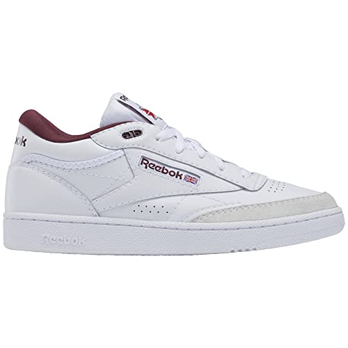 Reebok Unisex-Erwachsene Club C Mid Ii Sneaker, Weiß/Kastanienbraun, 6.5 Women/6.5 Men von Reebok