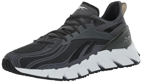 Reebok Unisex-Erwachsene Zig Kinetica 3 Sneaker, Reingrau/Weiß/Schwarz, 11 Women/11 Men von Reebok