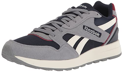 Reebok Unisex GL1000 Cross Trainer, Vector Navy/Chalk/Classic Burgundy, 9.5 US Men von Reebok