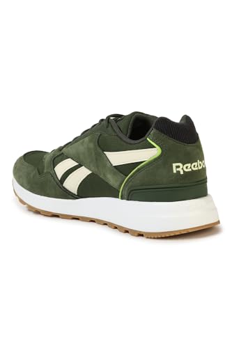 Reebok Unisex Gl1000 Sneaker, Varsity Green F23 Vintage Kreide S23 R Laser Lime F23, 45 EU von Reebok