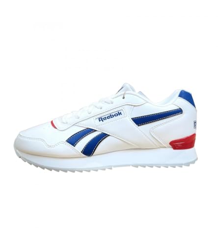 Reebok Unisex Glide Ripple Clip Sneaker, FTWR White Pure Grey 2 Vector Blue von Reebok