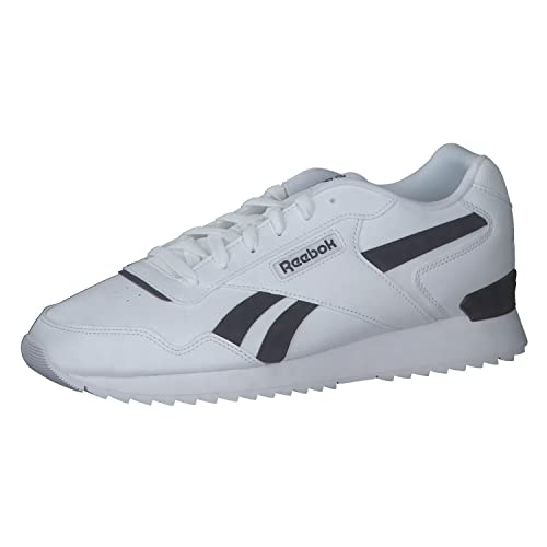 Reebok Unisex Glide Ripple Clip Sneaker, FTWR White Vector Navy FTWR White, 43 EU von Reebok