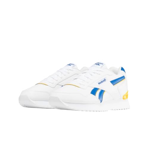 Reebok Unisex Glide Ripple Clip Sneaker, FTWWHT/VECBLU/CLAYEL, 39 EU von Reebok