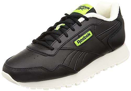 Reebok Unisex's Glide Sneaker, Core Black Vintage Chalk S23 R Laser Lime F23, 36 EU von Reebok