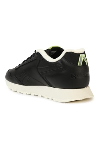 Reebok Unisex Gleiten Sneaker, Core Black Vintage Chalk S23 R Laser Lime F23, 39 EU von Reebok