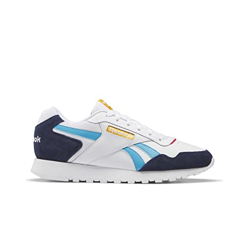 Reebok Unisex Glide Sneaker, Schuhe Weiß Vektor Navy Radiant Aqua, 40 EU von Reebok