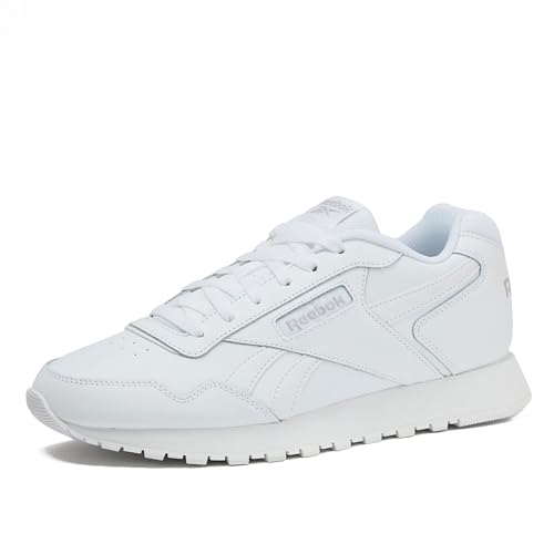 Reebok Herren-Sneaker mit Ventilations-Motiv, Leder, modisch, weiß/kaltgrau, 9.5 von Reebok
