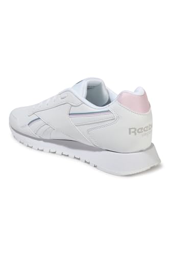 Reebok Unisex Glide Vegan Sneaker, FTWR White Pixel Pink Blue Pearl, 37.5 EU von Reebok