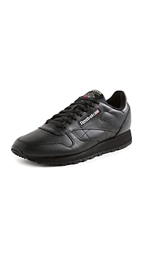 Reebok Unisex Classic Leather Sneaker, CBLACK/CBLACK/PUGRY5, 36 EU von Reebok