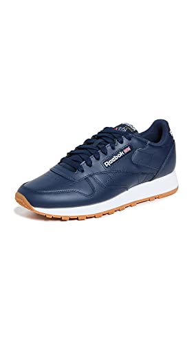 Reebok Unisex Klassisches Leder Sneaker, Vector Navy/FTWR White Rubber Gum-03, 44 EU von Reebok