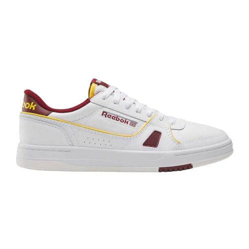 Reebok Unisex LT Court Sneaker, White/RICHMAROON/FIERCEGOLD, 39 EU, White Richmaroon Fiercegold, 39 EU Reebok Unisex LT Court Sneaker, White/RICHMAROON/FIERCEGOLD, 39 EU, White Richmaroon Fiercegold, 39 EU von Reebok