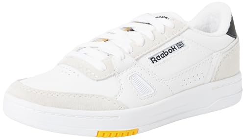 Reebok Unisex Lt Court Sneaker, FTWR White Black Team Yellow F23, 36.5 EU von Reebok