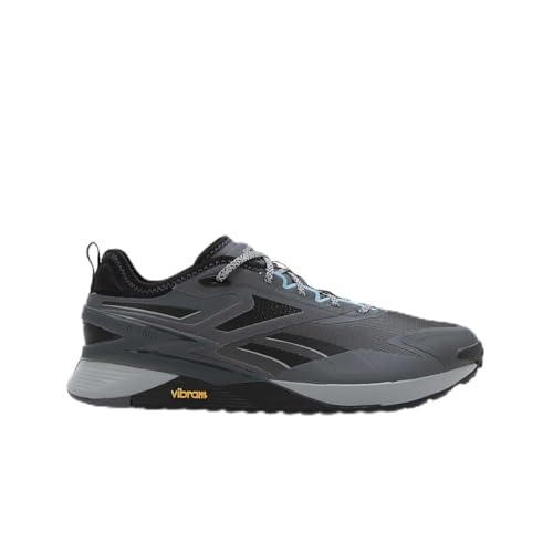 Reebok Unisex Nano X3 Adventure Sneaker, PURGRY/CBLACK/BOLCYA, 44.5 EU von Reebok