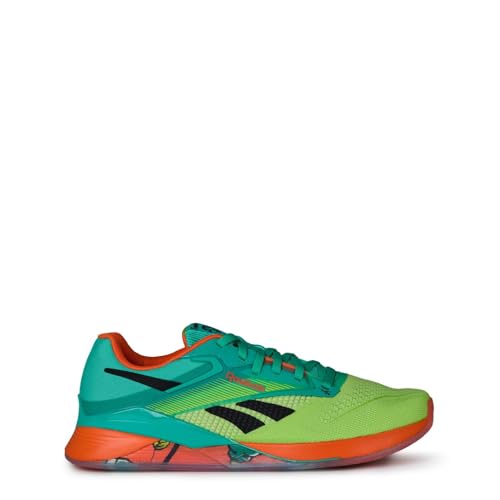 Reebok Unisex Nano X4 Sneaker,Unleashed Green Acid Yellow Black,44 EU Reebok Unisex Nano X4 Sneaker,Unleashed Green Acid Yellow Black,44 EU von Reebok