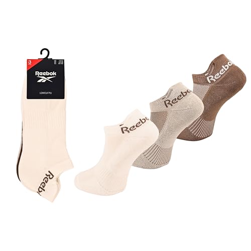 Reebok Unisex R0356p-10 Socken, Chalk, 37-39 (3er Pack) von Reebok