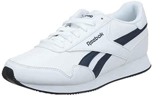 Reebok Unisex ROYAL CL Jogger 3 Sneaker, White/Collegiate Navy/Black, 33 EU von Reebok