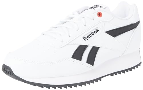 Reebok Unisex Rewind Run Ripple Sneaker, FTWR White/Vector Red/Core Black, 37 EU von Reebok