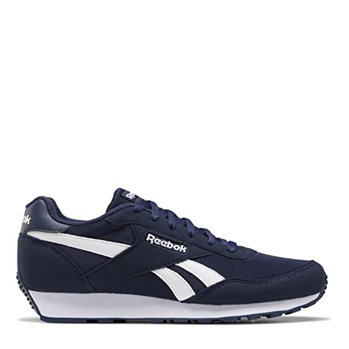 Reebok Unisex Rewind Run Sneaker, Vector Navy/White/Vector Navy, 44 EU von Reebok