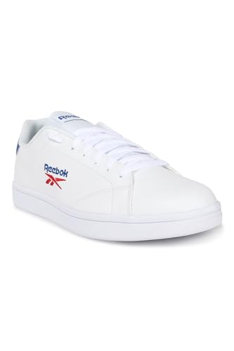 Reebok Unisex Royal Complete Sport Sneaker, FTWR White/Vector Blue/Vector Red, 37.5 EU von Reebok