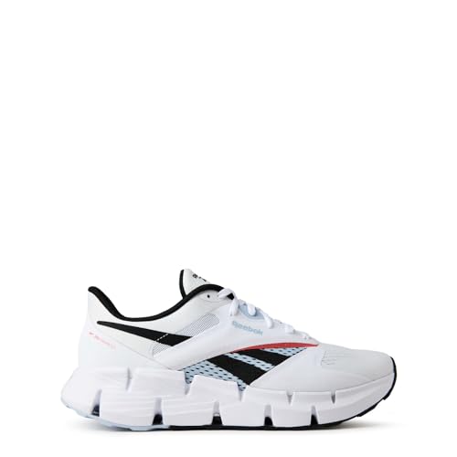 Reebok Unisex Zig DYNAMICA 5 Sneaker, FTWWHT/CBLACK/DYNRED, 47 EU von Reebok