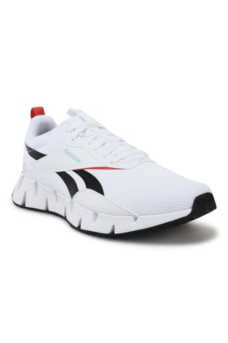 Reebok Unisex Zig DYNAMICA STR Sneaker,Ftwwht Dynred Palblu,39 EU von Reebok