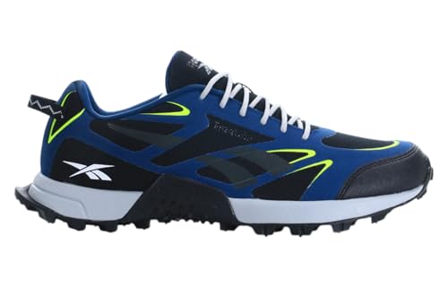 Reebok Unisex at Craze 3 Sneaker, Black/ESCAPEBLUE/DIGITAL Lime, 42.5 EU von Reebok