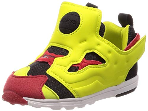Reebok - Versa Pump Fury Infants, Kinder Sneaker, Neongelb, Größe 24.5 von Reebok