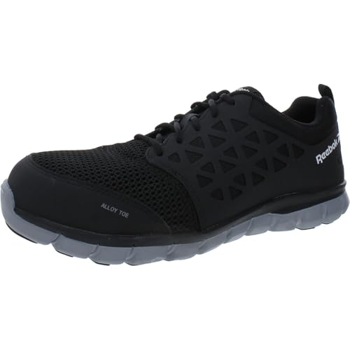 Reebok Work Men's Sublite Cushion Safety Toe Athletic Work Shoe, Black, 2 von Reebok