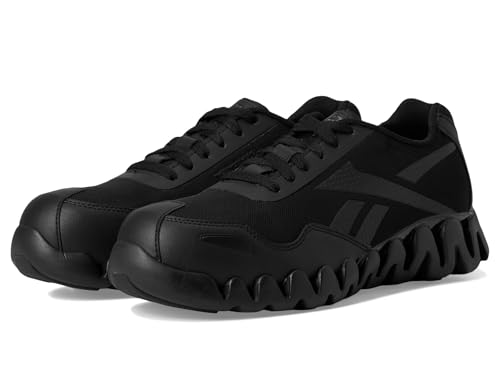 Reebok Work Men's Zig Pulse Composite Toe Work Athletic Work Shoe Black - RB3019 von Reebok