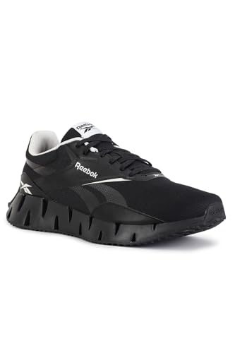 Reebok Unisex Zig DYNAMICA STR Sneaker, Black/WASHEDBLACK/MISTGREY, 45 EU von Reebok