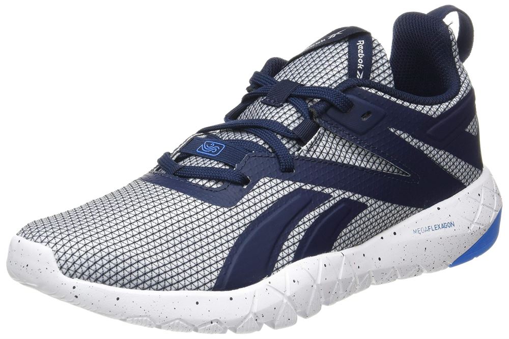 male Freizeit Schnürer blau Mega Flexagon 45 von Reebok