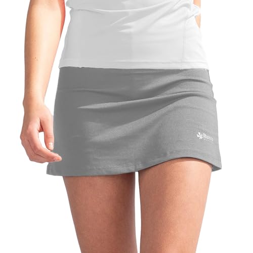 Reece Sportrock - Fundamental Skort Ladies - Sportrock für Hockey und Tennis - Rock mit Hose Drunter - mit Taschen und Atmungsaktivem Material - Tennisrock - Grau - Größe XXL Reece Sportrock - Fundamental Skort Ladies - Sportrock für Hockey und Tennis - Rock mit Hose Drunter - mit Taschen und Atmungsaktivem Material - Tennisrock - Grau - Größe XXL von Reece