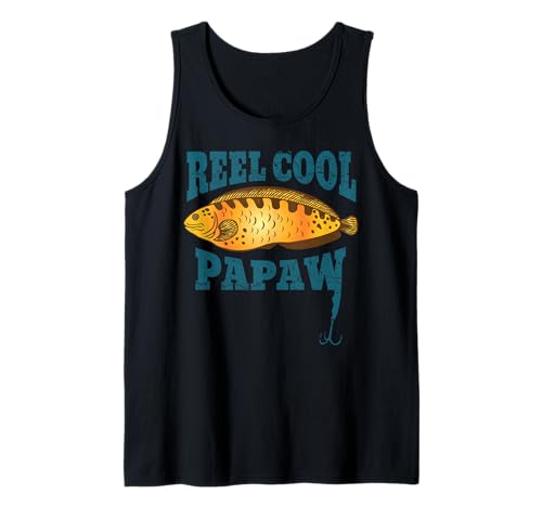 Herren Reel Cool Papaw Super Angeln Opa Tank Top Herren Reel Cool Papaw Super Angeln Opa Tank Top von Reef Rags Fishing Company