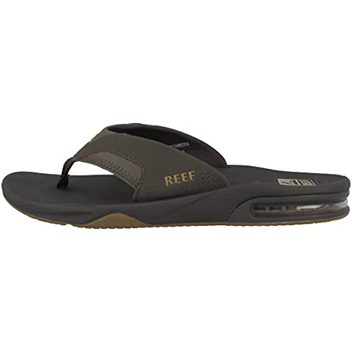 Reef Mens Fanning Flip Flop Sandals Flops, Brown (Brown/Gum), 14 UK 48 EU von Reef