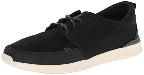 REEF Herren Rover Low Modische Sneaker, Schwarz von REEF