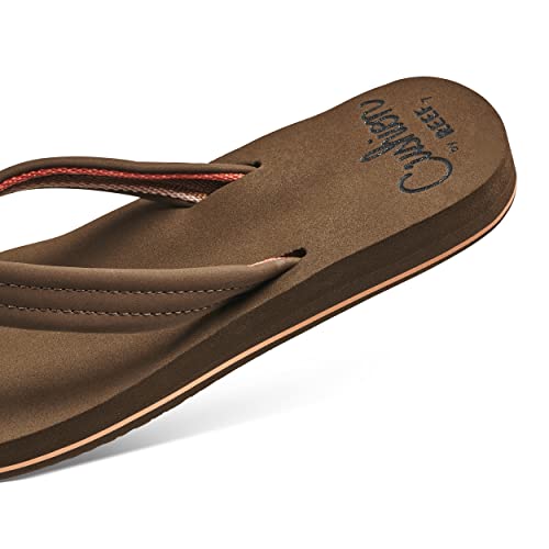 REEF Damen Cushion Breeze Flipflop, Chocolate, 35 EU von REEF