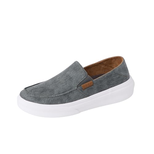 REEF Herren Swellsole Pacific Schuh, strapazierfähiges, gewaschenes Segeltuch, leicht, weich gepolstertes Fußbett, Rauchgrau, 10.5 REEF Herren Swellsole Pacific Schuh, strapazierfähiges, gewaschenes Segeltuch, leicht, weich gepolstertes Fußbett, Rauchgrau, 10.5 von Reef