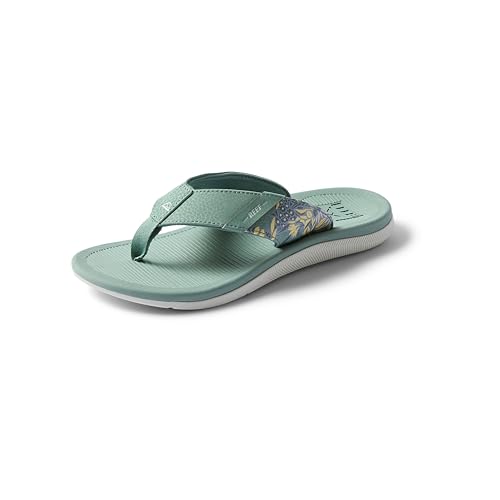 REEF Kids Santa Ana Flipflop, Frosty, 32.5 EU von Reef