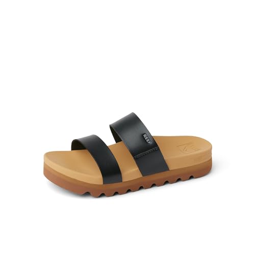 REEF Mädchen Vista Hi Slide Sandalen, Schwarz, 13 Big Kid REEF Mädchen Vista Hi Slide Sandalen, Schwarz, 13 Big Kid von Reef