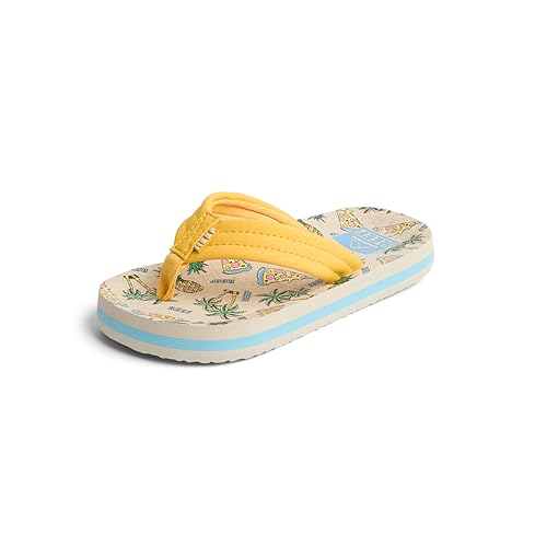 REEF Unisex-Kinder Ahi, Hawaiian Pizza, 5 Big Kid von Reef
