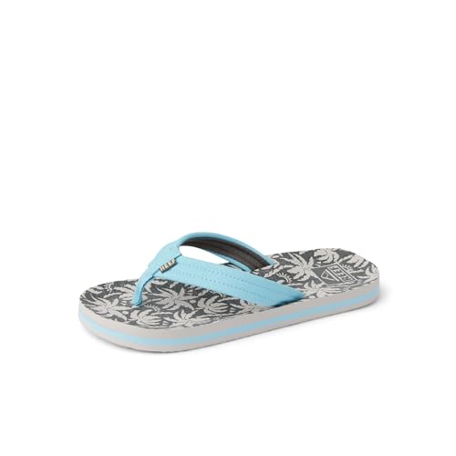 Reef Unisex Kinder Kids Ahi Sandale, Hellblaue Handfläche von Reef