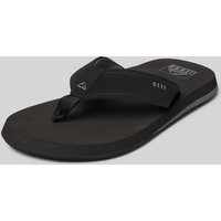 REEF Zehentrenner mit Label-Details Modell 'The Layback' in Black, Größe 41 von Reef