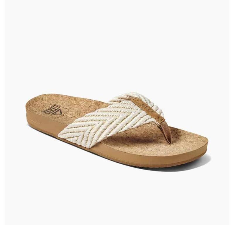 Reef Chushion Strand - Damen Flip-Flops - Vintage Badepantolette von Reef