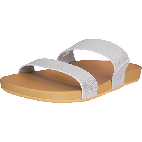 Reef Cushion Bounce Vista Women Sandalen (Silver, Numeric_41) (Silver, Numeric_40) von Reef