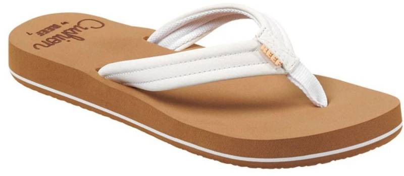 Reef Cushion Breeze Cloud - Damen Flip-Flops - Brown/White Badepantolette von Reef