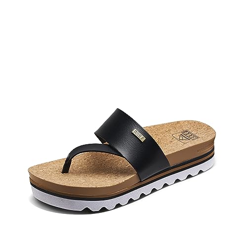 Reef Cushion Sol Hi Herren-Sandalen, Schwarz/Hellbraun, 9 von Reef